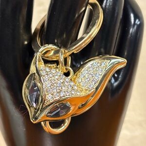 Monet Fox Clip-on Keyring